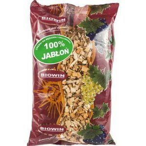 Dřevní štěpka na uzení a grilování - jabloň 450 g - Biowin