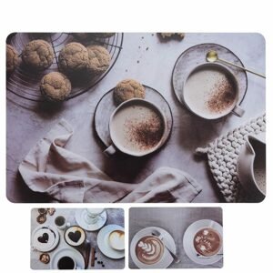 Prostírání plast COFFEE 43,5x28,5 cm - ORION domácí potřeby