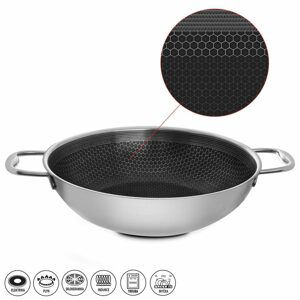 Pánev COOKCELL WOK nepř. povrch 3 vrstvá pr. 28cm - ORION domácí potřeby