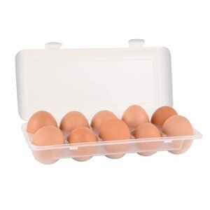 Box na vajíčka plast na 10 ks - ORION domácí potřeby