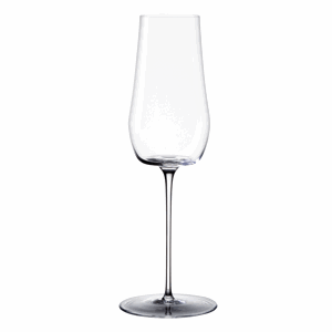 Lunasol - Sklenice na šampanské Sparkle 220 ml set 2 ks – Green Wave Platinum Line (322633)