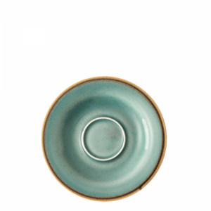 Lunasol - Kávový podšálek 15,5 cm – Gaya Sand tyrkysový (451968)