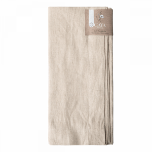 Křídový lněný běhoun na stůl 50 x 140 cm - Gaya Ambiente (596438)