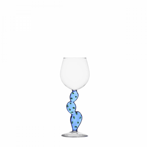 Ichendorf - Pohár na víno kaktus modrý (983058)