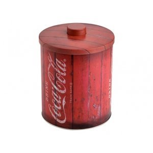 Plechová dóza kulatá Coca Cola - Florentyna