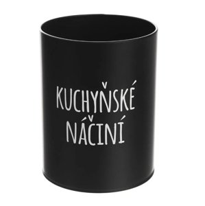 Stojan plech Kuchyňské náčiní BLACK CZ - Orion