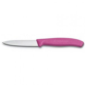 Kuchyňský nůž VICTORINOX na zeleninu růžový 10 cm - Victorinox