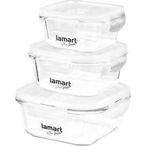 LAMART LT6012 SET 3 DÓZ ČTVERCOVÝCH AIR - Lamart