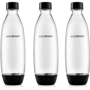 Příslušenství SodaStream SodaStream Lahev FUSE 3Pack 1l černá - SodaStream