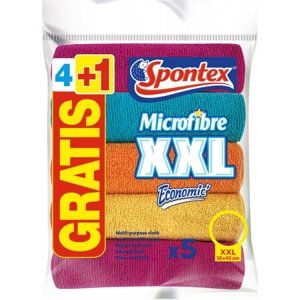 Spontex Mikroutěrka XXL 4 + 1 ks - Spontex