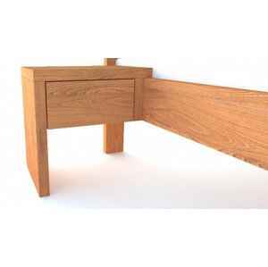 Dřevěný noční stolek z masivu VIENA - Provedení masiv Buk nebo za příplatek Olše, Bříza, Dub, Javor, Jasan