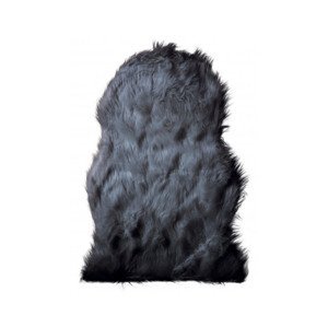 Imitace ovčí kůže 50x70 cm, šedá