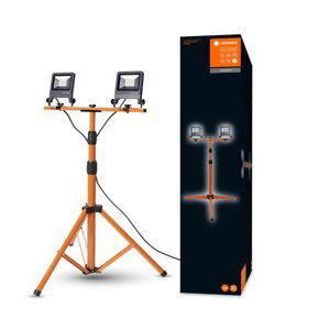 Všestranné LED pracovní světlo 2 x 20 W TRIPOD studená bílá