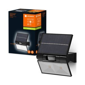 Solární venkovní nástěnné LED svítidlo FLOOD SOLAR, senzor