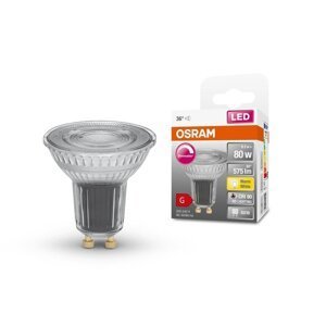 Stmívatelná LED bodovka GU10 8,3 W, teplá bílá