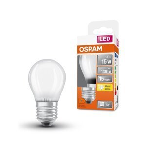 Mini LED žárovka E27 1,5 W CLASSIC P, teplá bílá