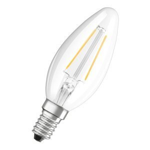 Malá LED žárovka E14 2,5 W CLASSIC B, studená bílá