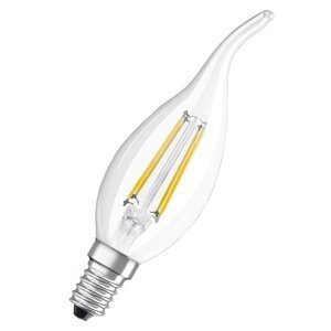 Atypická LED žárovka E14 4 W CLASSIC BA, teplá bílá