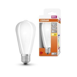 Dekorativní LED matná žárovka E27 6,5 W CLASSIC ST, teplá bílá