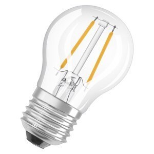 Mini průhledná LED žárovka E27 4 W CLASSIC P, studená bílá