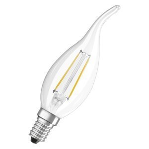 Atypická LED žárovka E14 2,5 W CLASSIC BA, teplá bílá