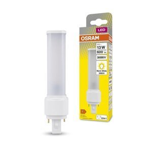 Dlouhotrvající LED žárovka G24d-1 6 W DULUX, teplá bílá