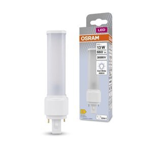 Dlouhotrvající LED žárovka G24d-1 6 W DULUX, studená bílá