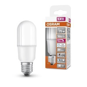 Tyčová stmívatelná LED žárovka E27 11 W SUPERSTAR, studená denní bílá