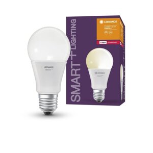 Chytrá zigbee LED stmívatelná žárovka E27 9 W CLASSIC A, teplá bílá