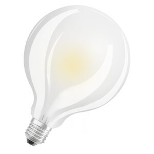 Matná LED žárovka E27 11 W GLOBE95, teplá bílá