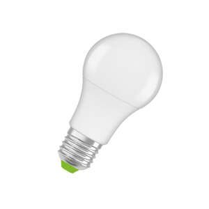 LED žárovka z recyklovaného plastu E27 8.5 W, teplá bílá