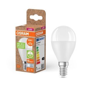 Žárovka LED z recyklovaného plastu STAR 7.5 W studená bílá