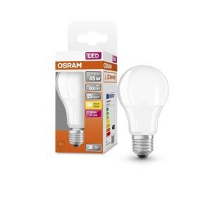 Matná LED klasická žárovka E27 6.5 W STAR, teplá bílá