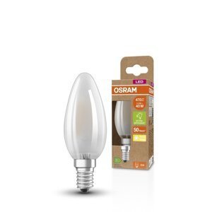 Ultra účinná LED matná žárovka E14 CLASSIC 2.5 W, teplá bílá