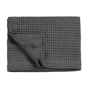 Vandyck Luxusní přehoz na postel Home Piqué waffle Off black - 160x250 cm