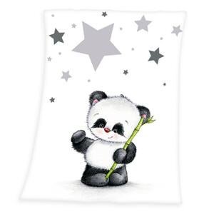 Herding Dečka pro miminka Panda hvězdička 75x100 cm