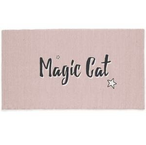 TODAY KIDS bavlněný koberec Magic Cat pink 60x120 cm