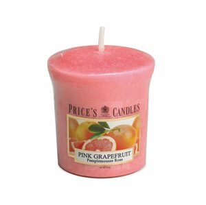 Price´s FRAGRANCE votivní svíčka Růžový grapefruit - hoření 15h
