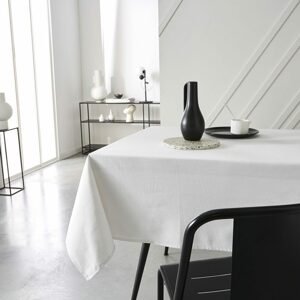 TODAY teflonový  ubrus Prestige Craie - bílá - 150x300 cm