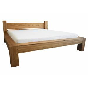 Oak´s Dubová masivní postel Fortis - 180x200 cm