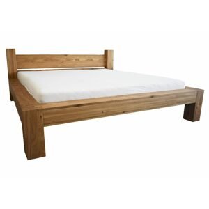 Oak´s Dubová masivní postel Fortis - 200x200 cm
