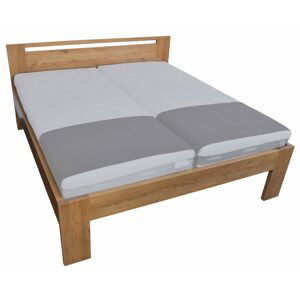 Oak´s Dubová masivní postel Corso - 200x200 cm