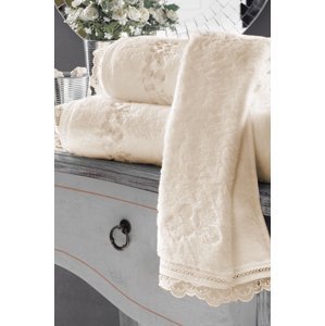 Soft Cotton Malé ručník LUNA, 3x 32x50cm Smetanová
