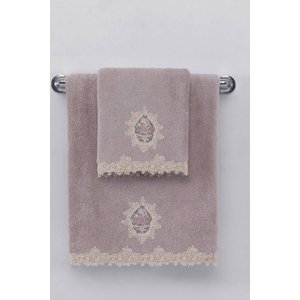 Soft Cotton Malý ručník DESTAN 30x50cm Fialová / Lila