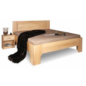 Manželská postel z masivu OLYMPIA 2, masiv buk