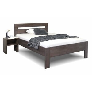 Zvýšená postel jednolůžko NICOLAS, 120x220, masiv buk