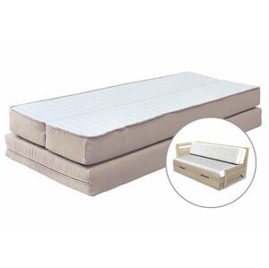 Sada čalouněných matrací REMIRA k rozkládací posteli 80x200, 2x40x200 (půlená)