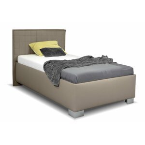 Čalouněná postel s úložným prostorem Belarona, 140x200