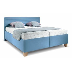 Čalouněná postel dvoulůžko VIVA s úložným prostorem