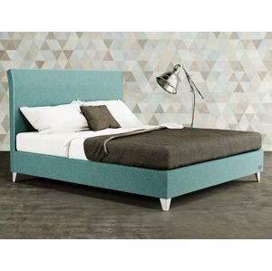Luxusní čalouněná postel SIENA, s úložným prostorem